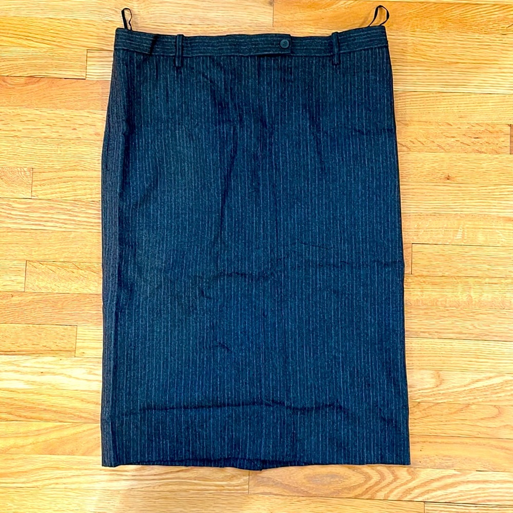 WORN Vintage Yves Saint Laurent will pencil skirt Size F42